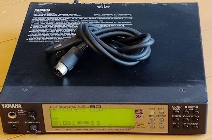 YAMAHA MU80 TONE GENERATOR◆音源モジュール◆ヤマハ