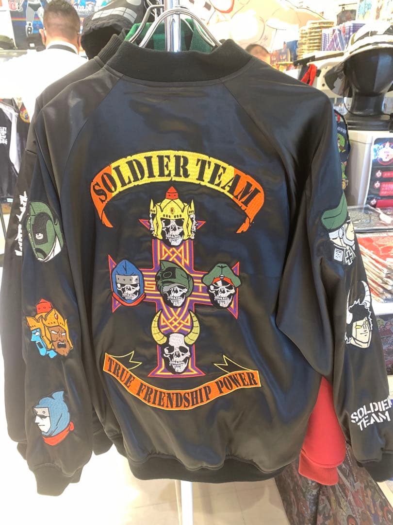 キン肉マン スカジャン soldier team - メルカリ