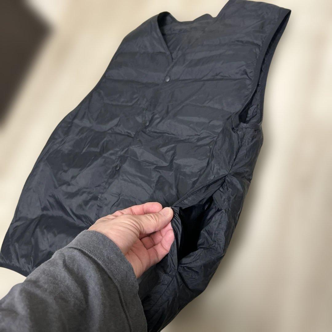 MUJI LABO】軽量ポケッタブルリバーシブルダウンベスト - メルカリ