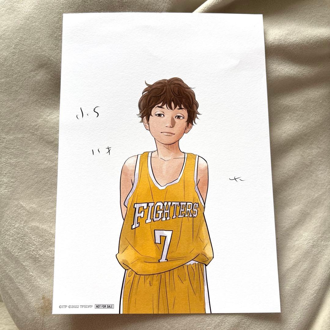 スラムダンク キャラクターイラスト 映画特典 - メルカリ