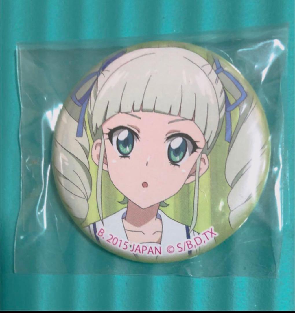 アイカツ　藤堂ユリカ　ユリカ様　缶バッジ　メモリアルハンカチ