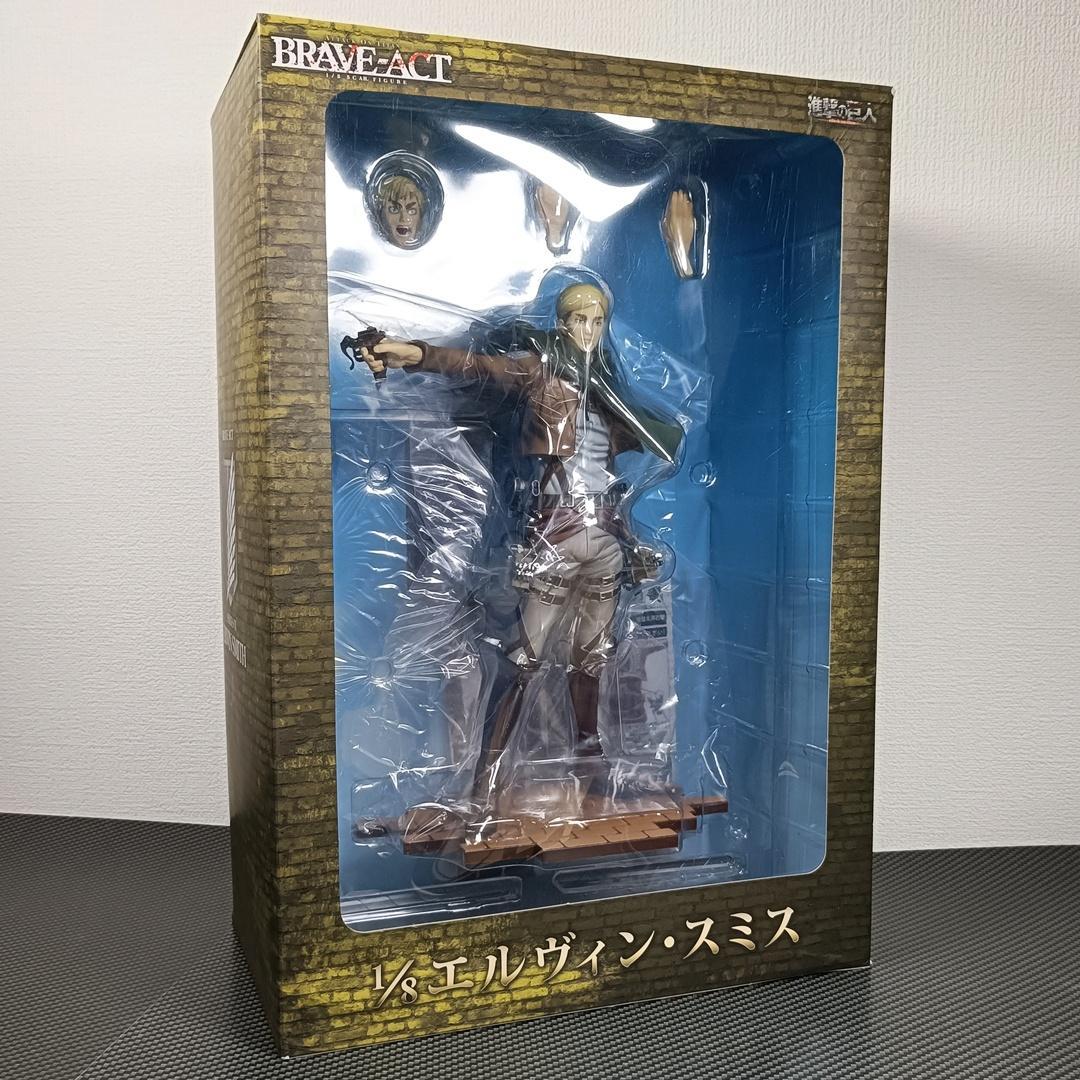 進撃の巨人 BRAVE-ACT 1/8 エルヴィン・スミス 千値練 フィギュア