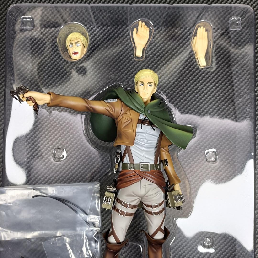 進撃の巨人 BRAVE-ACT 1/8 エルヴィン・スミス 千値練 フィギュア