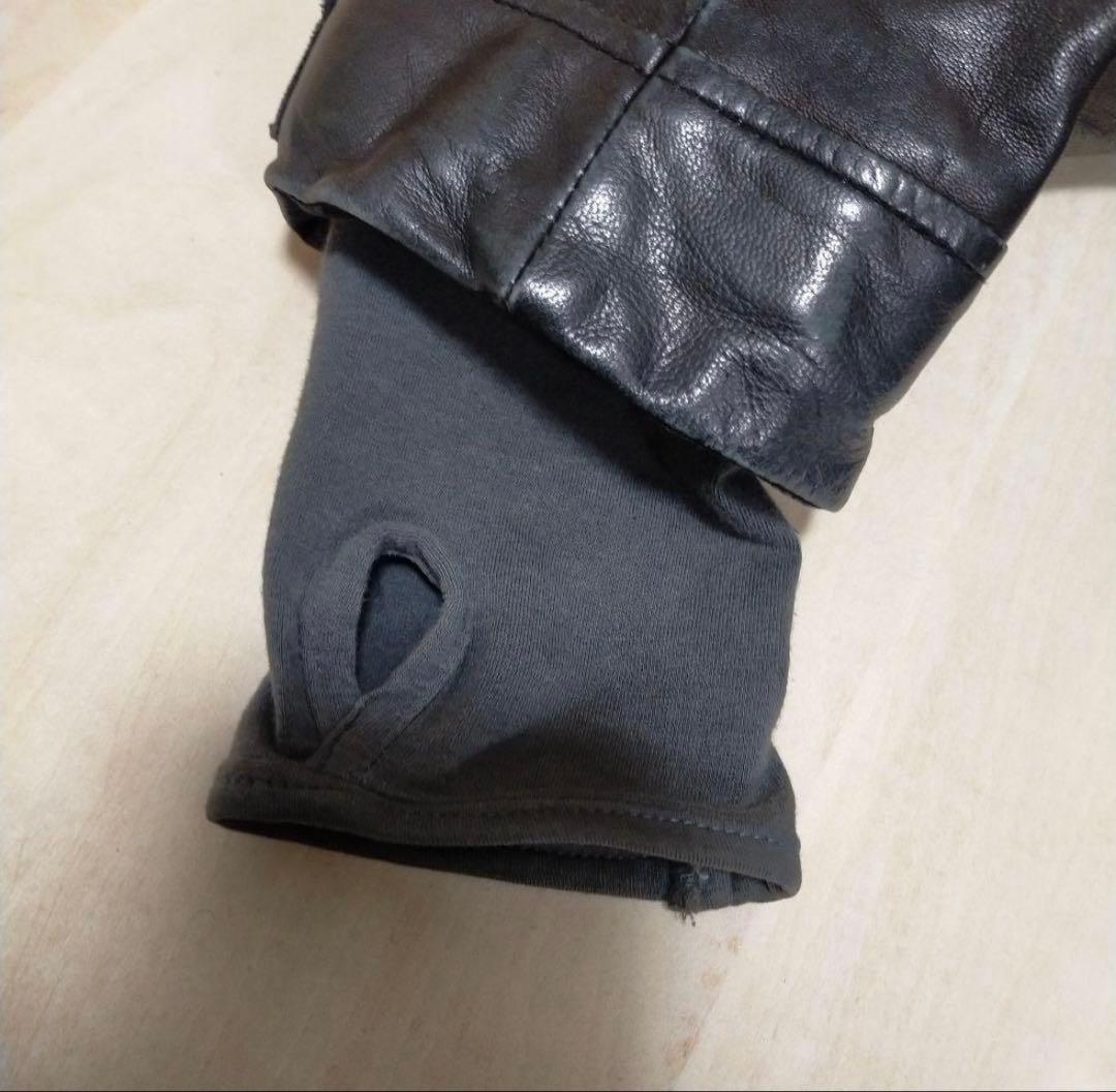 レザージャケット ラムレザー archive 00s お兄系 ダークウェア - メルカリ