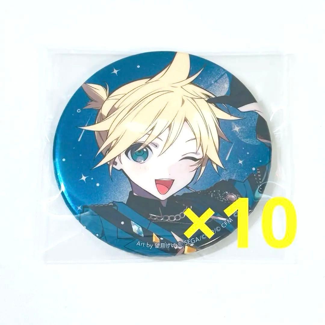 プロセカ あんスタ コラボ コネクトライブ メタリック缶バッジ A 鏡音