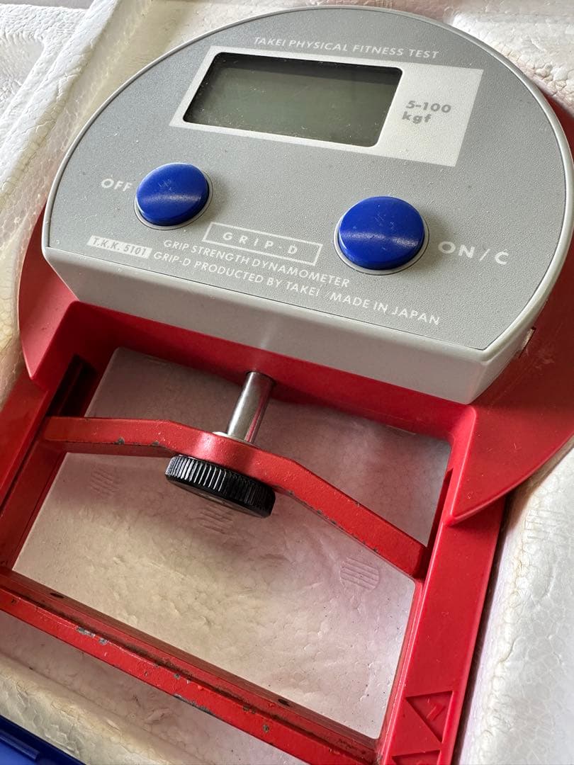 GRIP-D T.K.K.5101 竹井機器工業 デジタル握力計 電池切れ - メルカリ