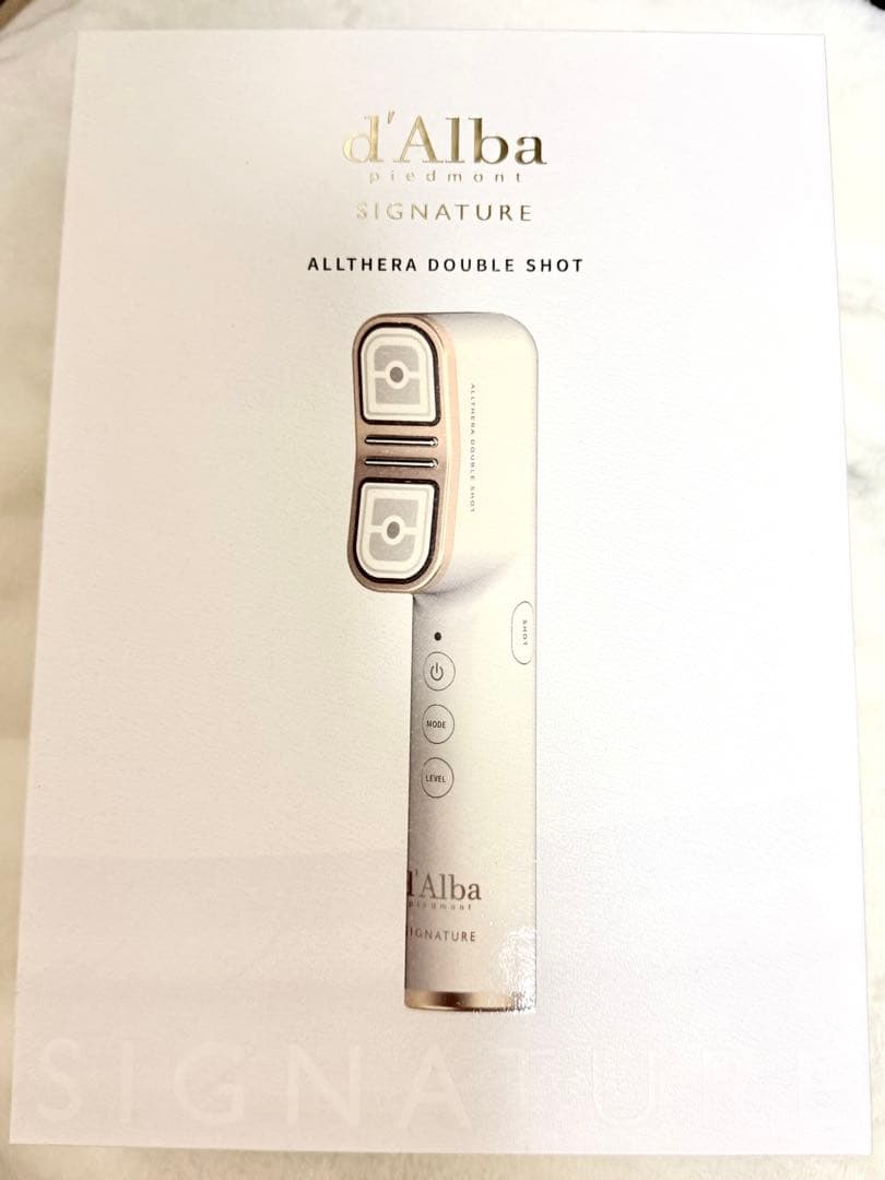 値下げ★d’Alba ダルバ オールセラ ダブルショット 美顔器 正規品 楽天市場】ND_【 d'Alba ( ダルバ ) 公式 】【 ダルバ シグネチャー