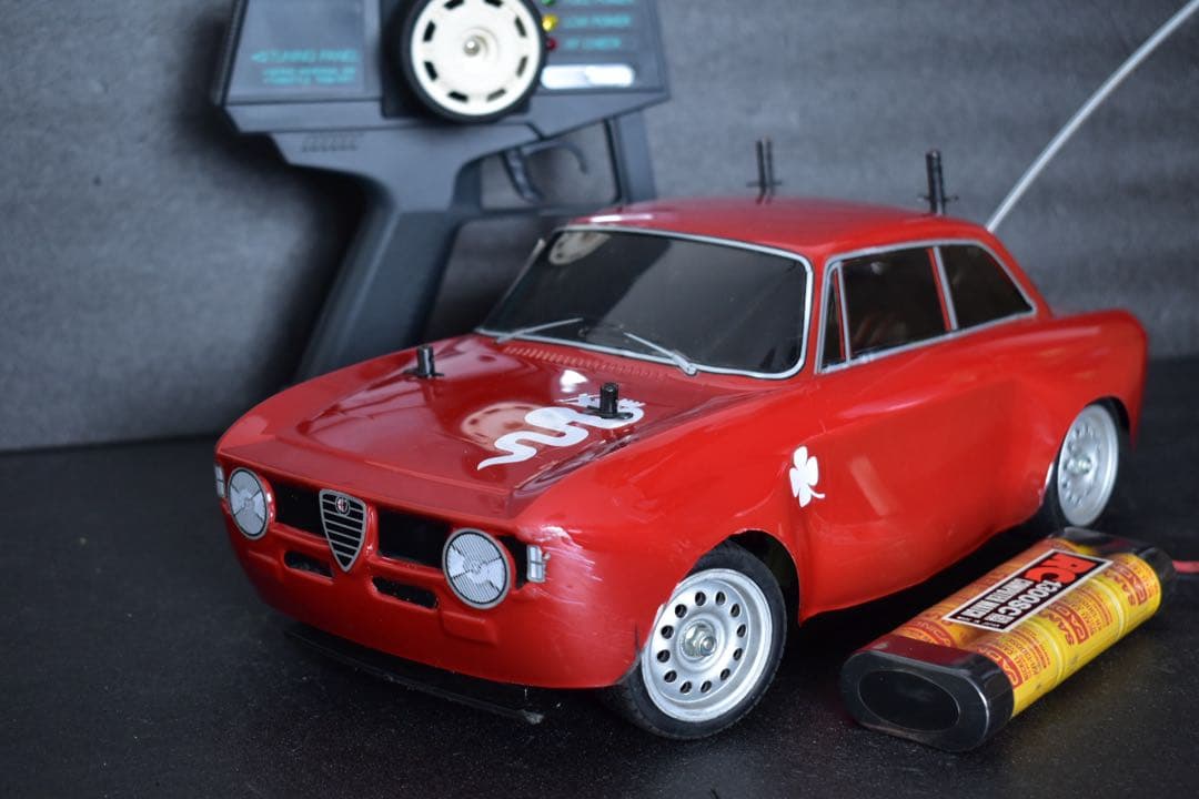 1/10 タミヤ メカ付き ジュリアスプリント GTA M-02 シャーシ