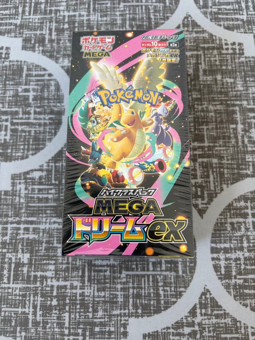 シュリンク付MEGA ドリームEX ポケモンカード MEGA ドリームex シュリンク付き - メルカリ