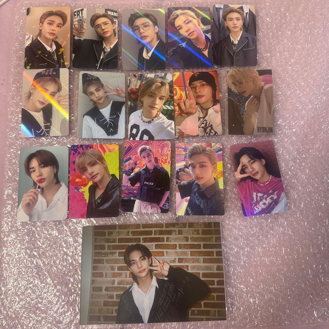 StrayKids スキズ　ヒョンジン　maxident 店舗特典　トレカ