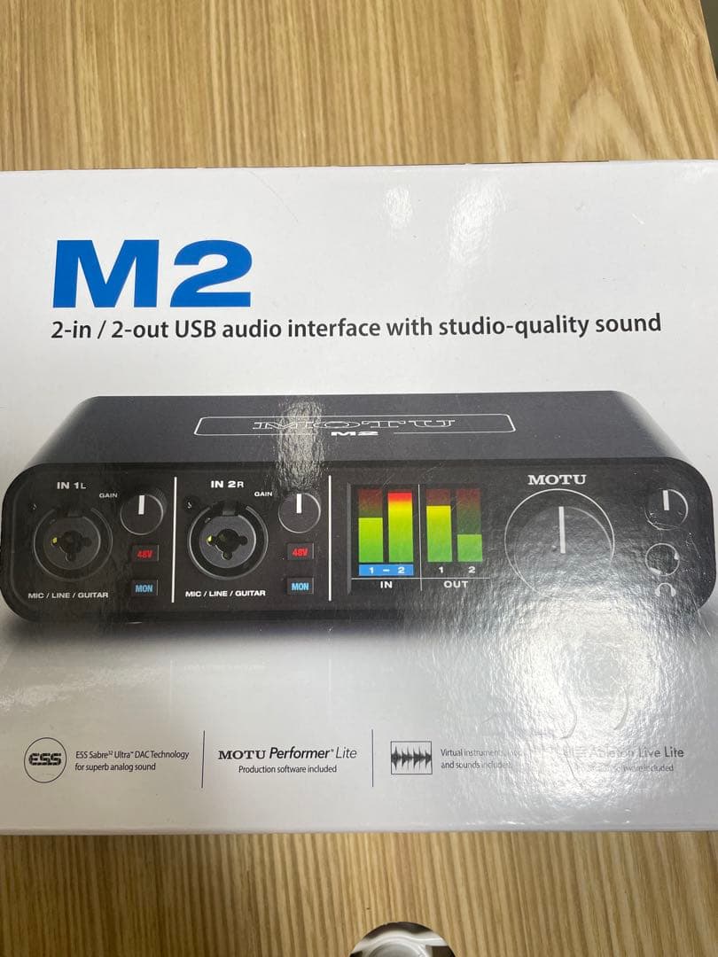 motsu m2 オーディオインターフェイス