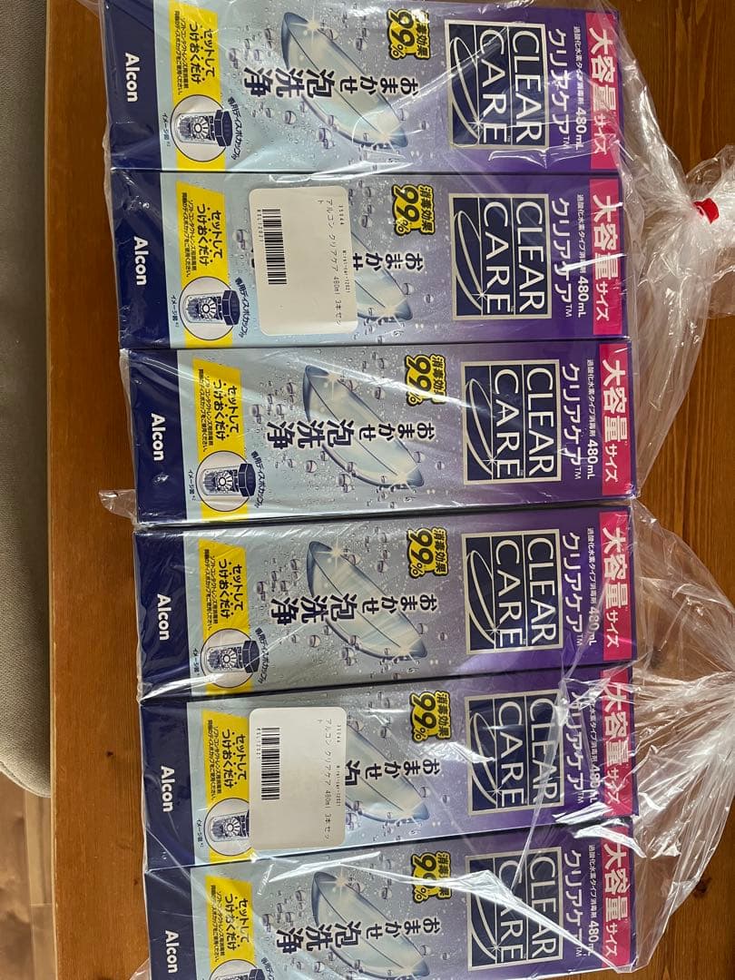 CLEAR CARE 480ml×3本セット×２