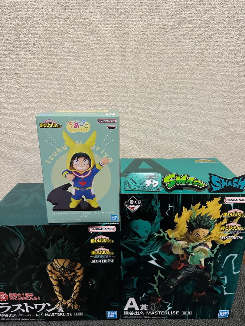 僕のヒーローアカデミア 緑谷出久　フィギュアセット