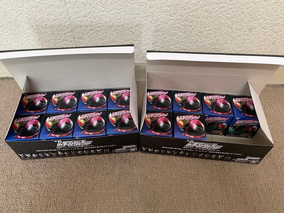 仮面ライダー マスクコレクション Vol.6ノーマルコンプ14種