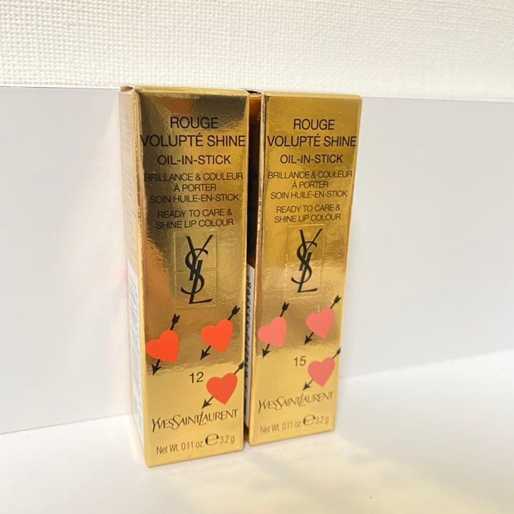 YSLルージュヴォリュプテシャイン12 15限定ハート