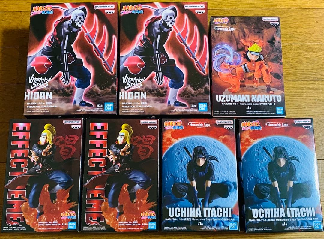 【未開封】 NARUTO ナルト 2025年 プライズ フィギュア セット