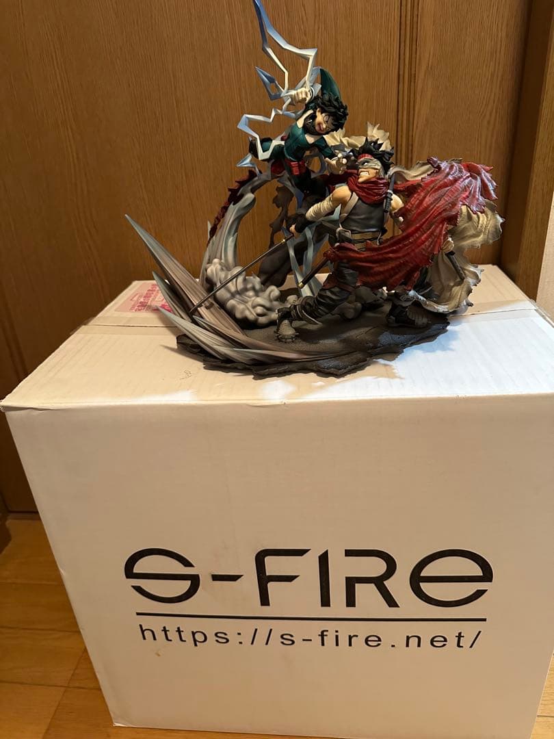 s-fire ヒロアカ　デク vs ステイン