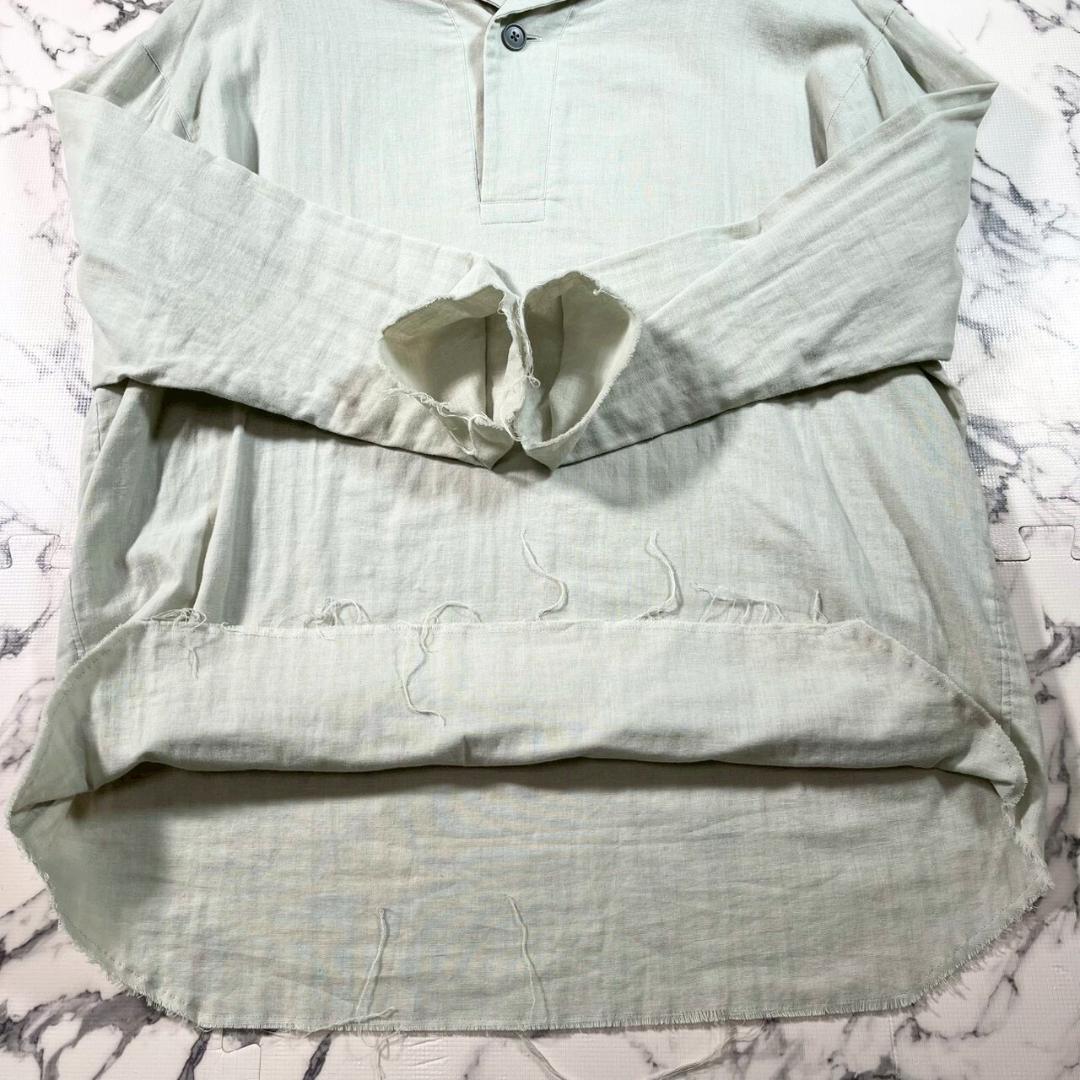 ✨極美品/定価4.0万程✨(XL位) LESS TAILOR 薄緑 綿