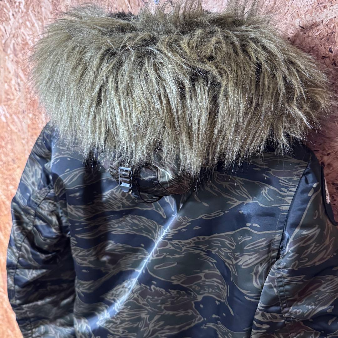 ヒステリックグラマー ダウンジャケット 迷彩 N-3B プリマロフト 木村