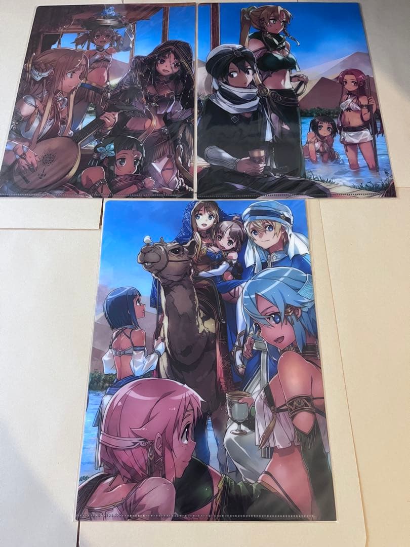 ソードアート・オンライン 希少クリアファイル85枚セット - メルカリ