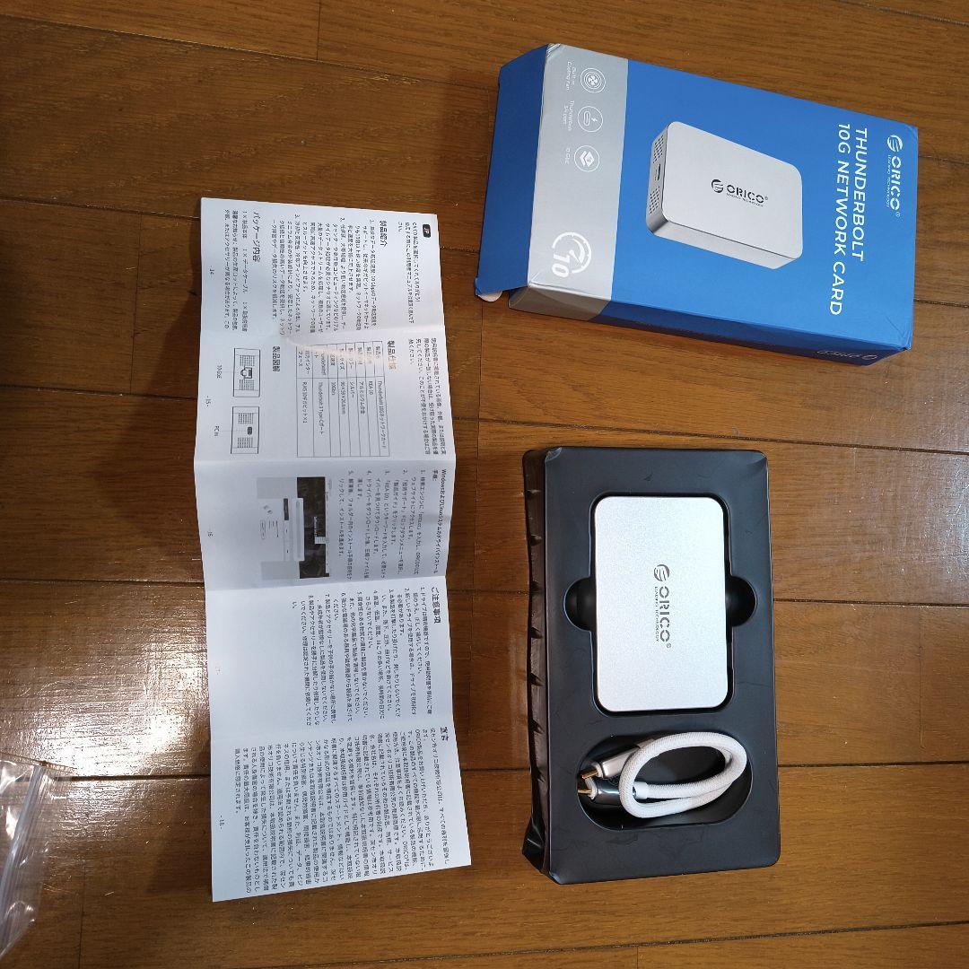 ORICO Thunderbolt 3 10GbE イーサネットアダプター