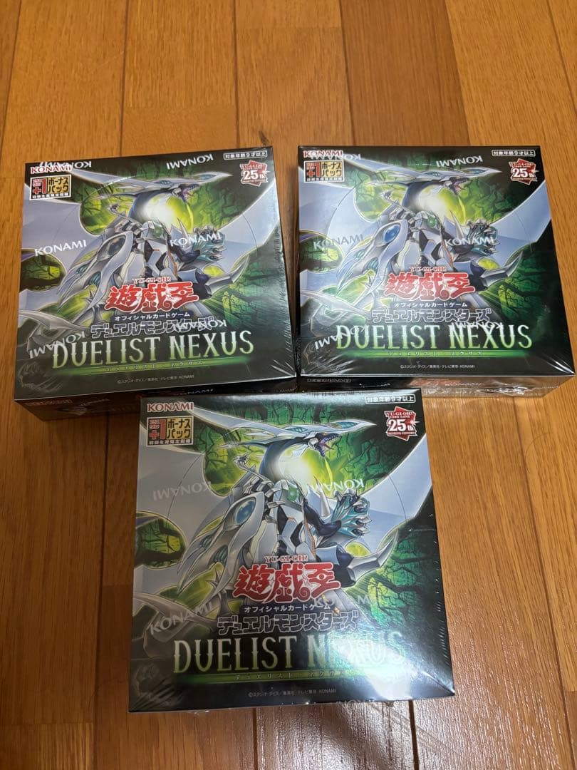 遊戯王OCG DUELIST NEXUS 3個セット