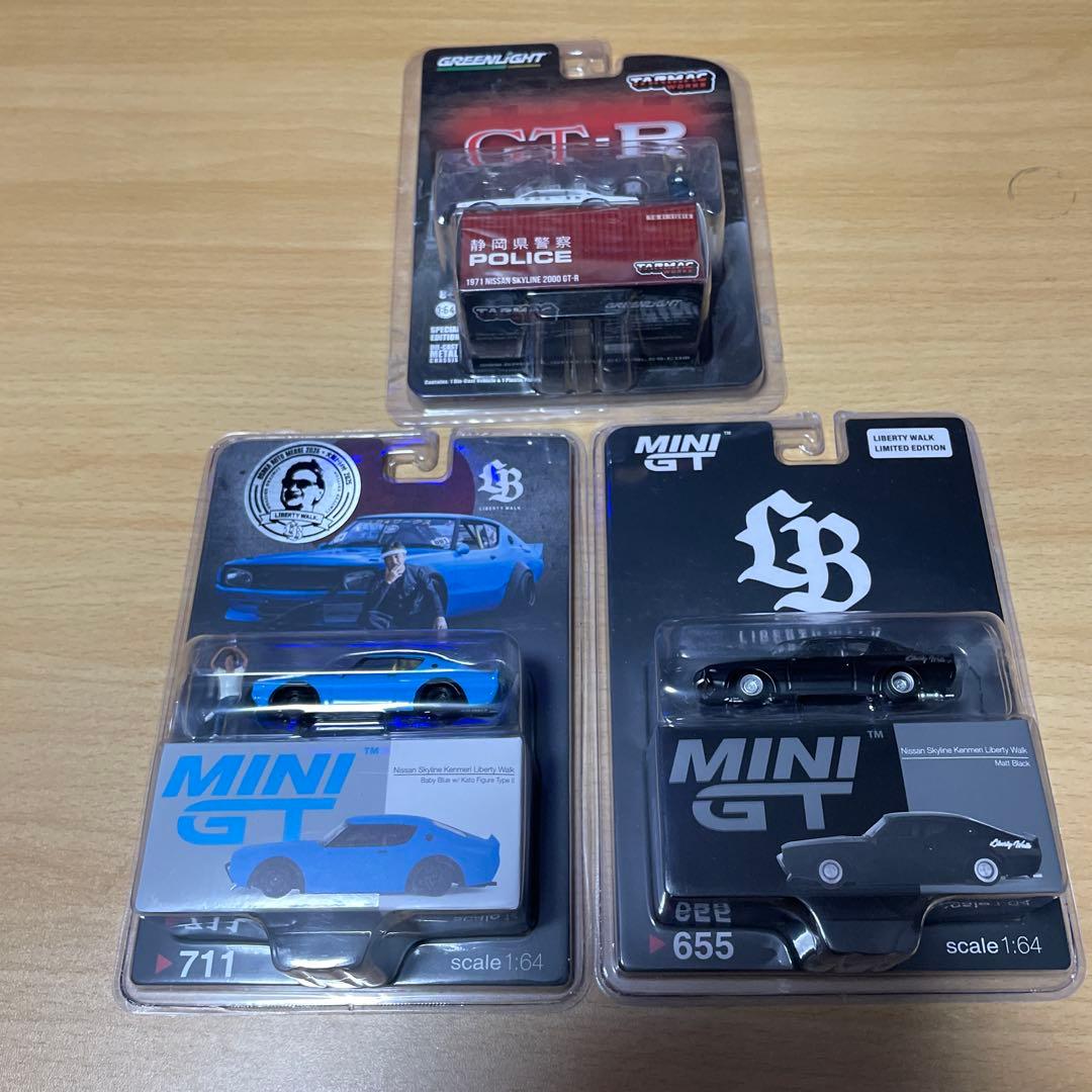 ケンメリ　リバティーウォーク　東京オートサロン MINI-GT 初のフィギュア付きLB☆WORKS KENMERYのLIMITED EDTION Part.1