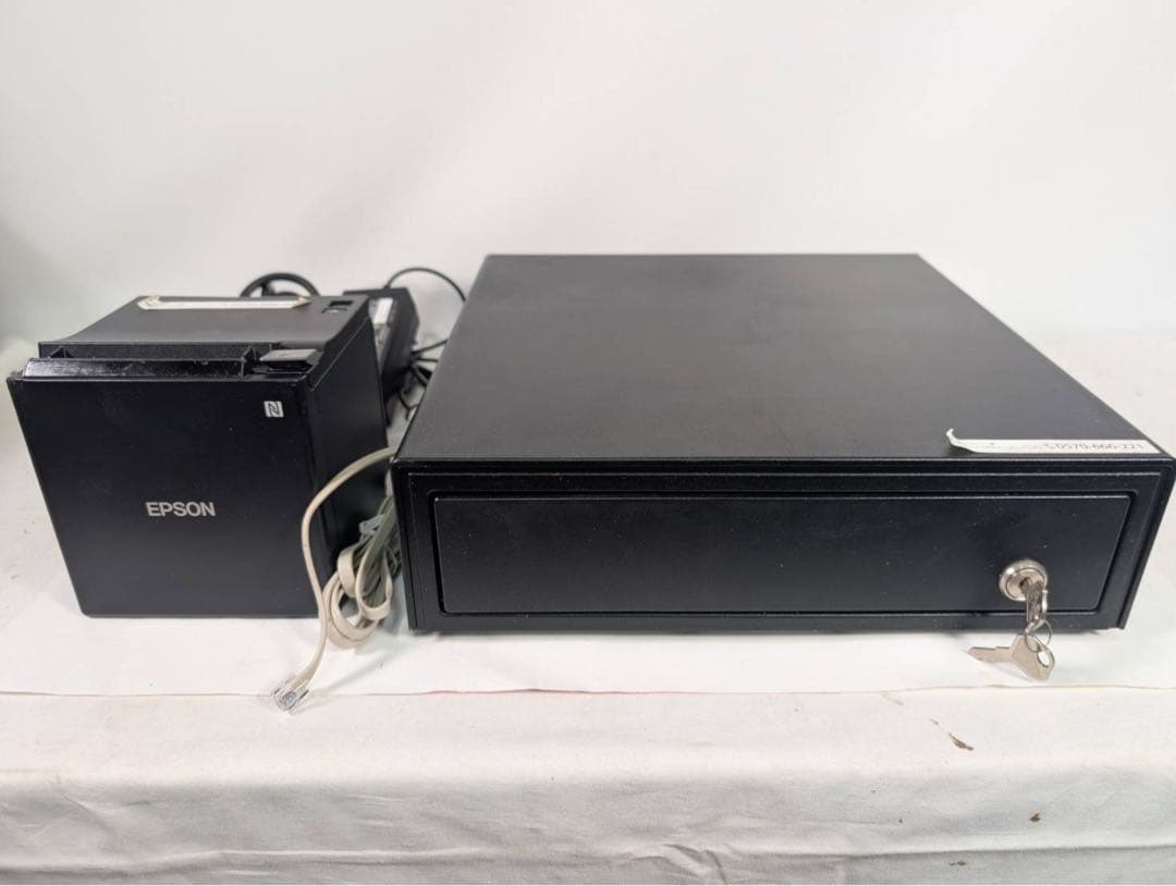 【美品】エプソン　キャッシュドロアー　CD-A3336B　TM-m30