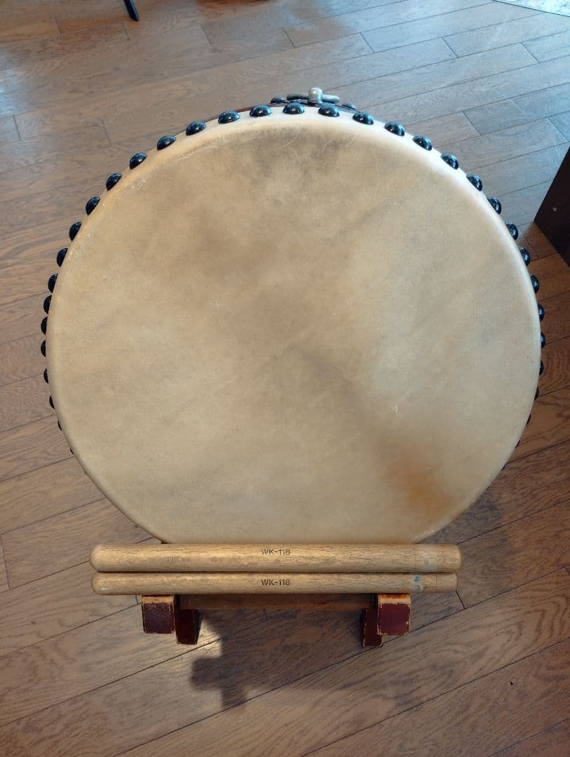 和太鼓 40cm スタンド▪️バチ付き