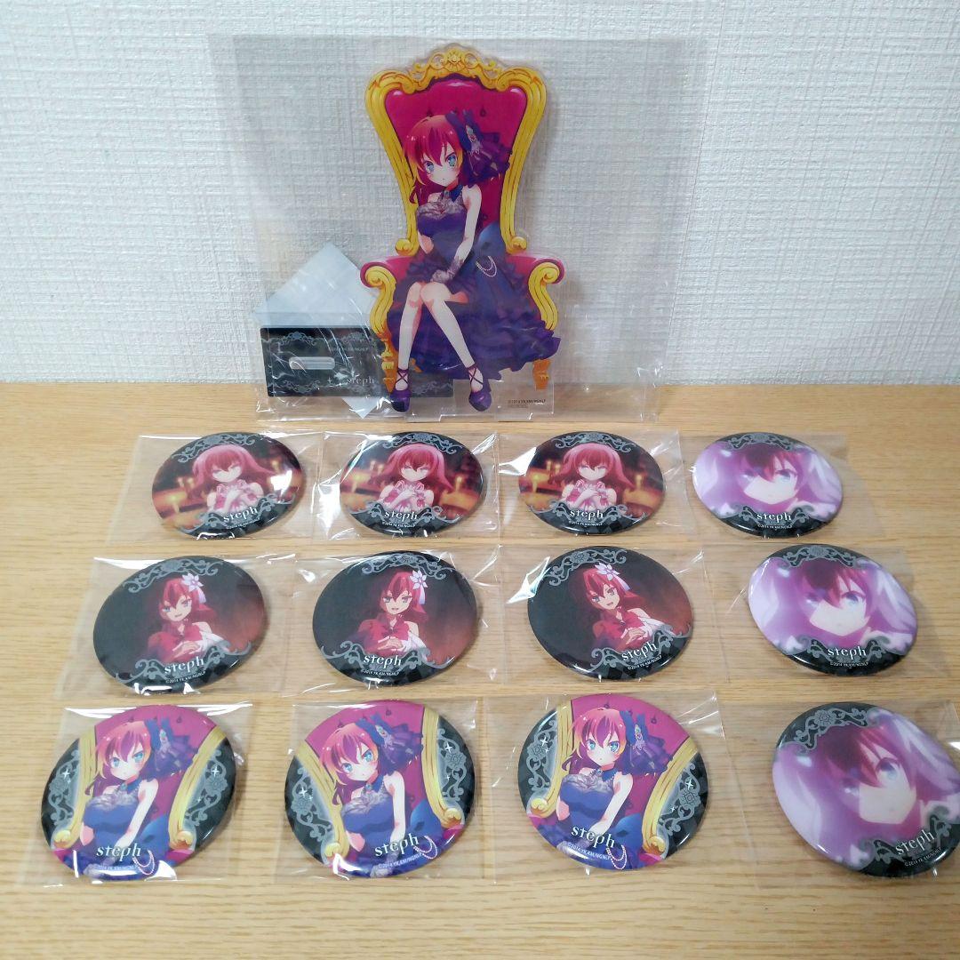 ノーゲーム・ノーライフ　缶バッジ　ラッキー缶バッジ　ステフ　まとめ売り