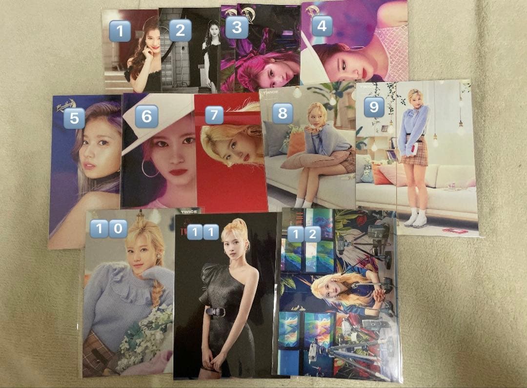TWICE サナ ランダムトレカ セット - メルカリ
