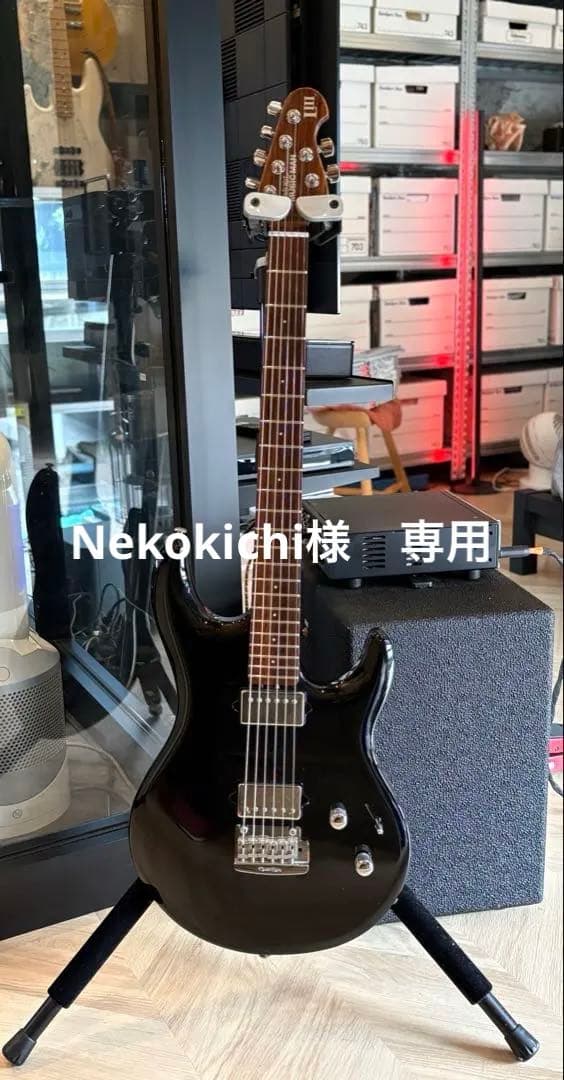 MUSIC MAN Luke Ⅲ HH Black 【2012年製】 Music Man Luke III BFR HH Tumescent | USA