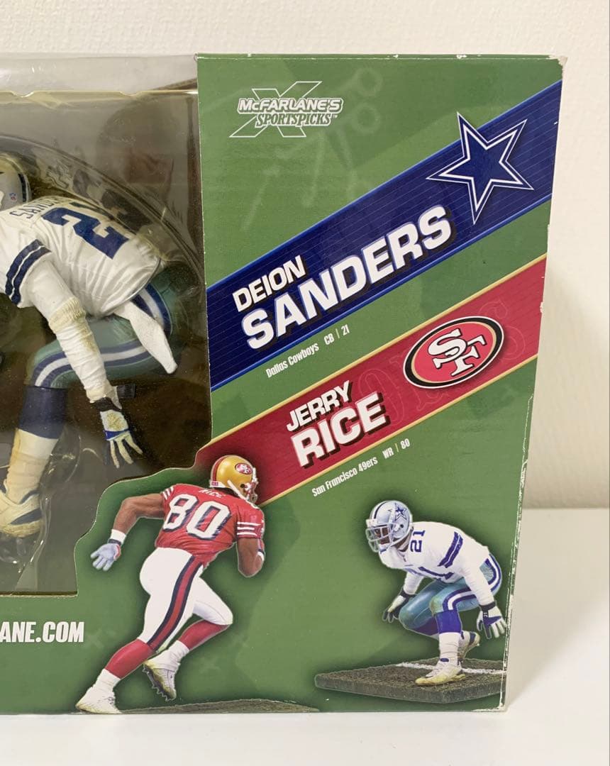 Mcfarlane マクファーレン NFLフィギュア ライス＆サンダース - メルカリ