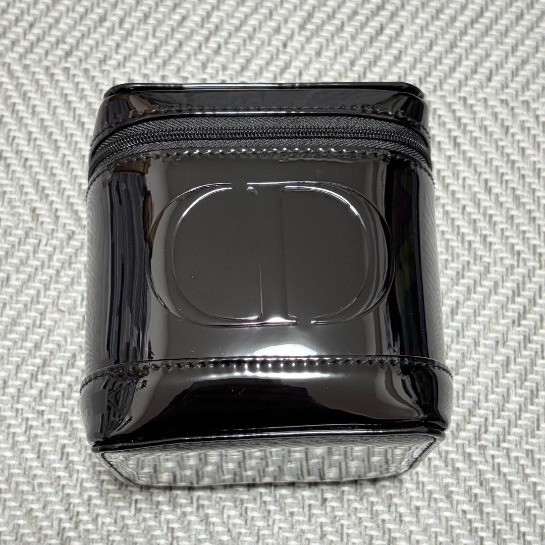 限定】ディオール DIOR エナメル バニティポーチ ブラック 黒 - メルカリ