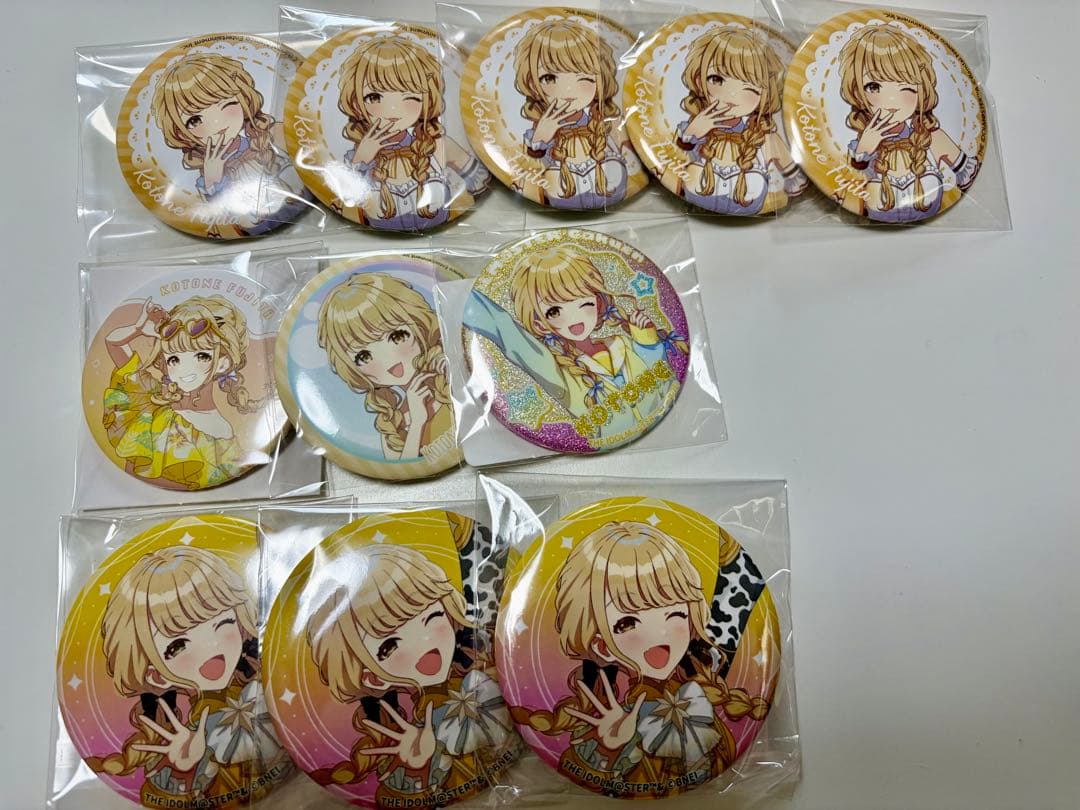 学マス 学園アイドルマスター 藤田ことね 缶バッジ 紙類 セット - メルカリ