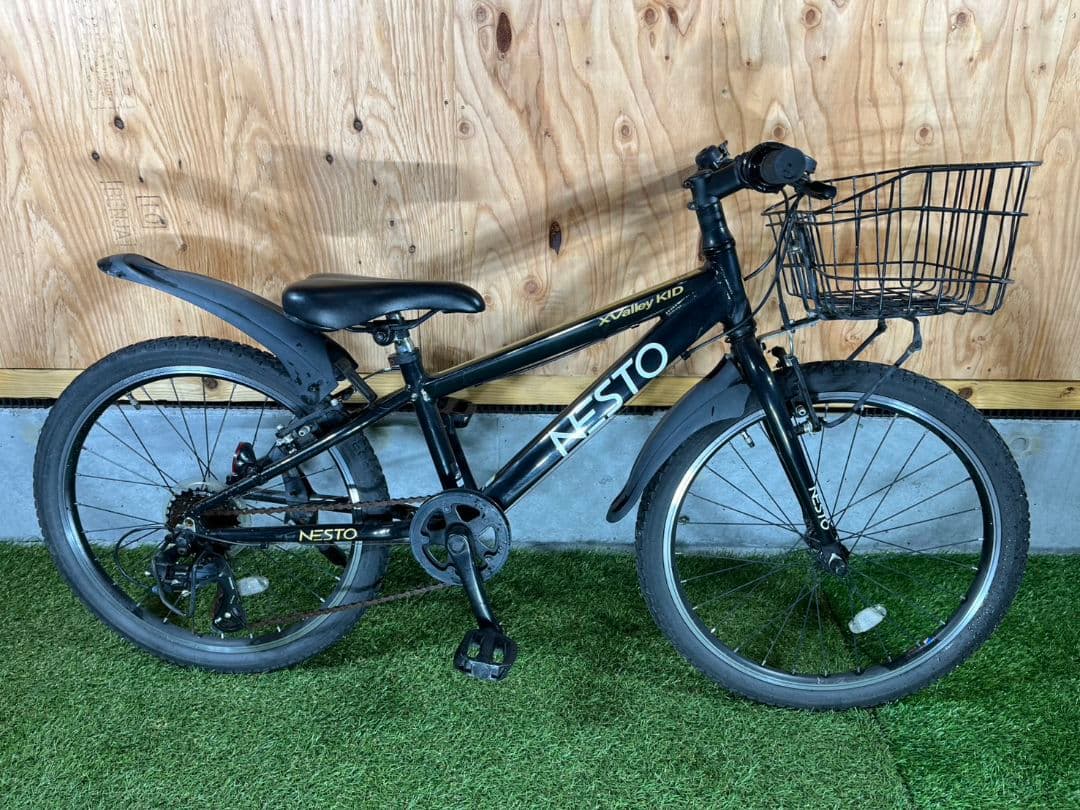 お引き取り限定 NESTO 22インチ X-VALLEY KID 外装6段ギア