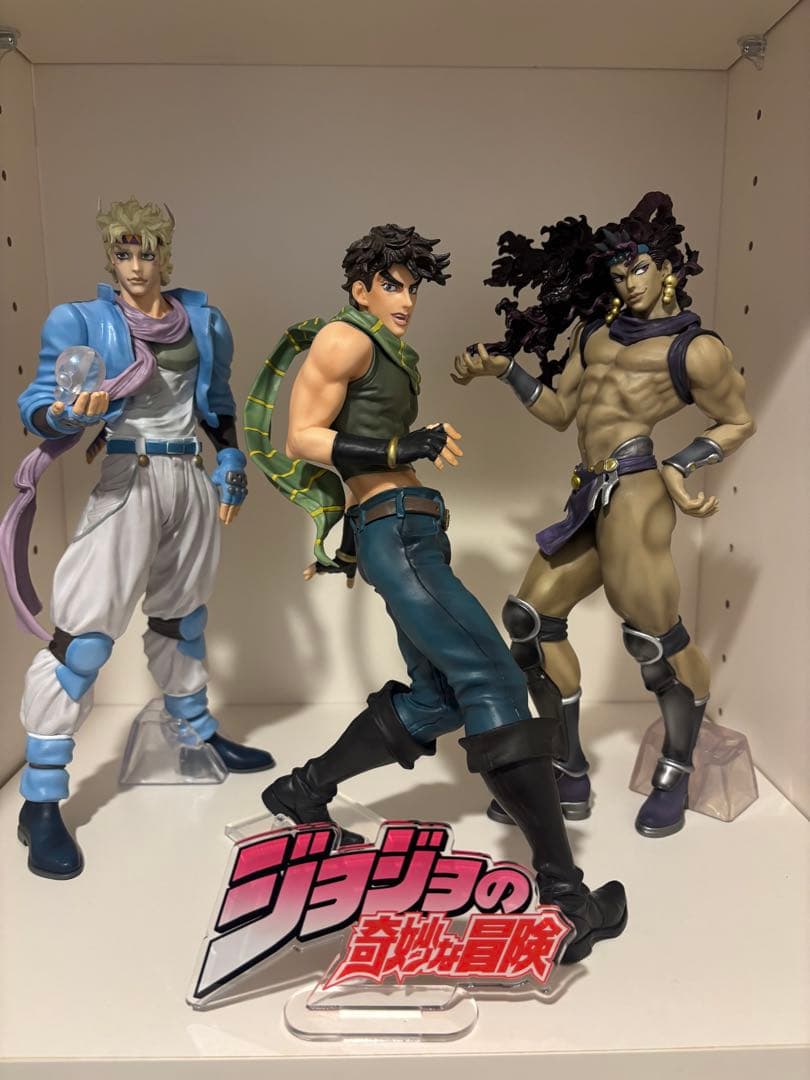 ジョジョの奇妙な冒険 3体セット フィギュア　戦闘潮流