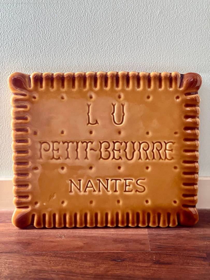 LU ビスケット 陶器 プレート　ヴィンテージ アンティーク