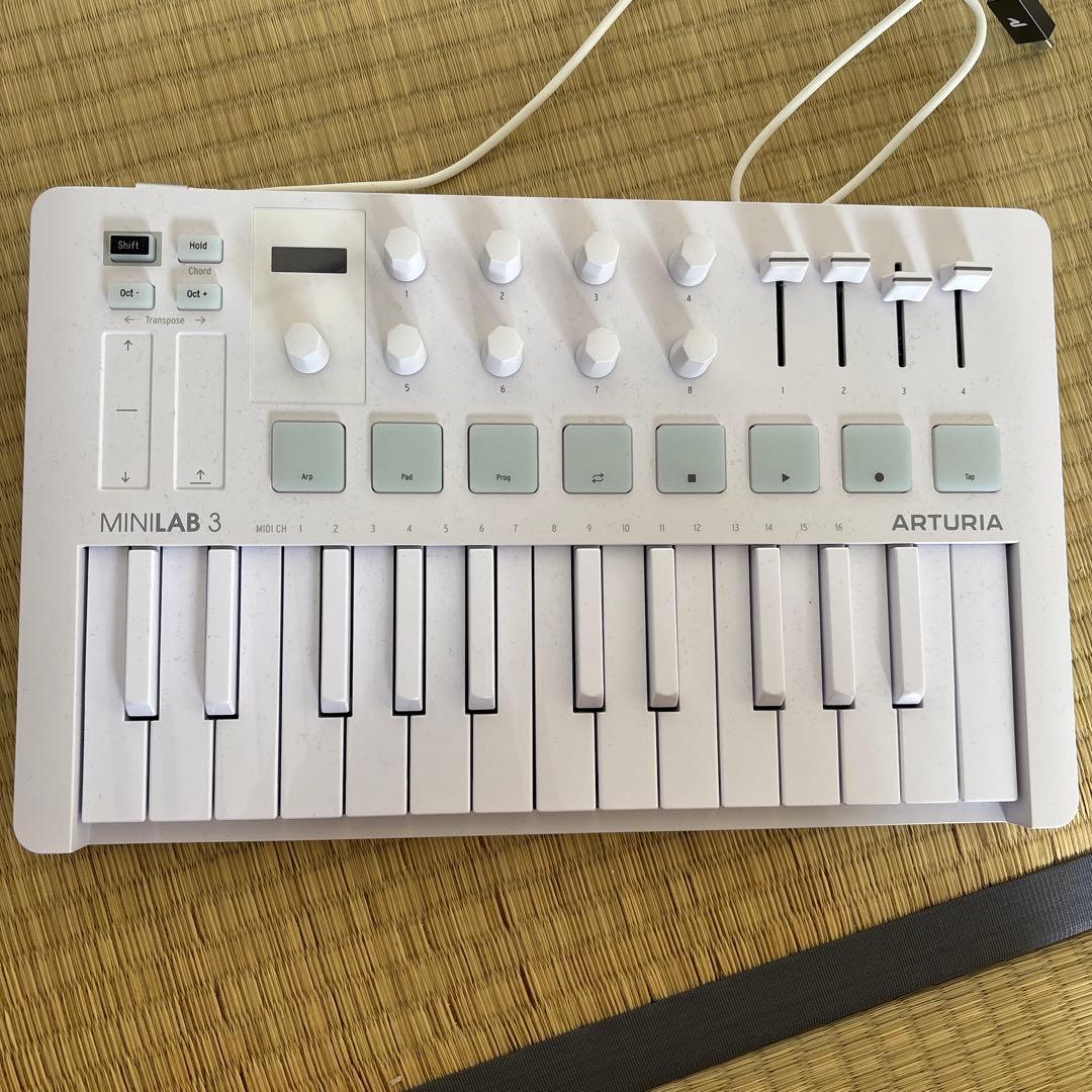 ARTURIA Mini Lab 3 Alpine White midiキーボー
