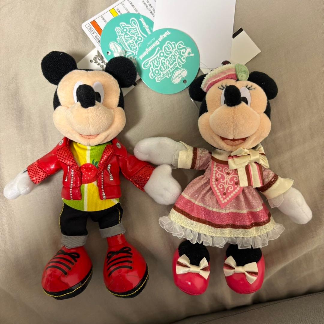 ディズニーランド ヴァネロペ パルパルーザ ぬいぐるみバッジ ミッキー