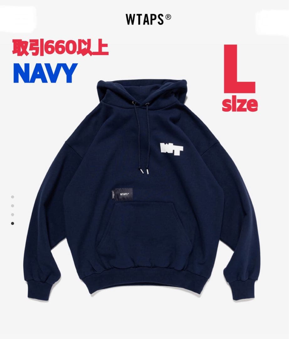 WTAPS 2025FW PAVILION HOODY NAVY Lサイズ