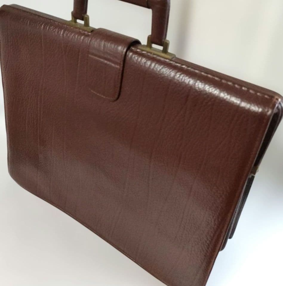 商品名】 ヴィンテージ ダレスバッグ（ドクターズバッグ）本革 鍵付き