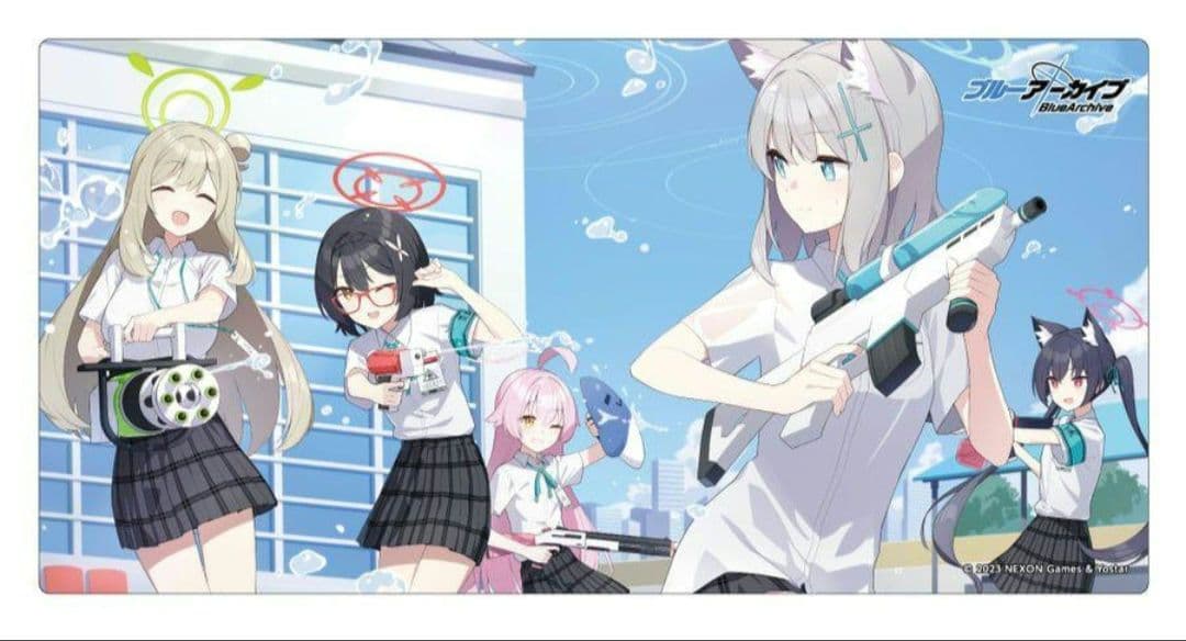 ブルーアーカイブ ブルアカ シロコ ホシノ ノノミ プレイマット 2.5th