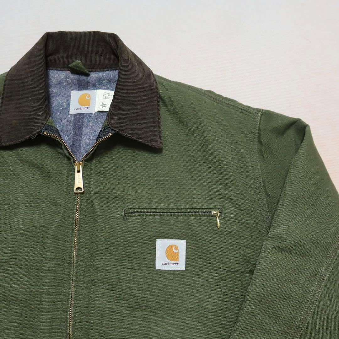 90s Carhartt デトロイトジャケット JB104 オリーブグリーン - メルカリ