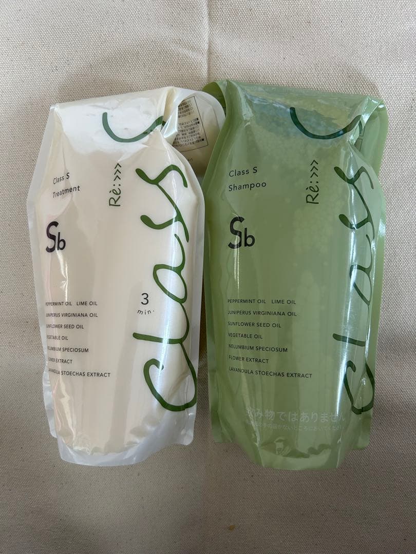 アジュバン クラスエス　Sb シャンプー600ml　トリートメント600g