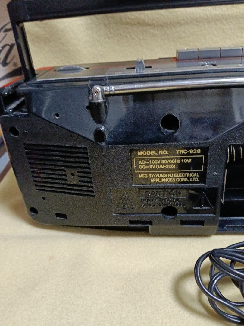 Coca-Cola ダブルカセットラジカセ ジャンク品 - メルカリ