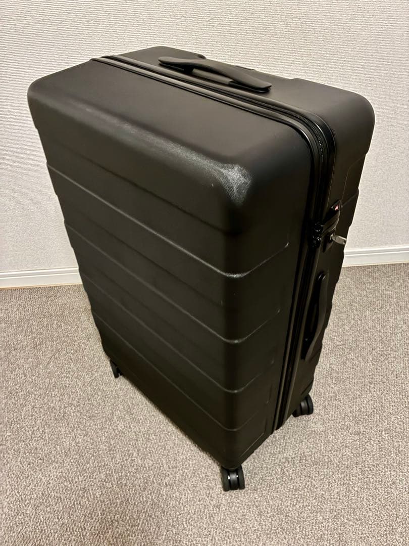 無印良品 バーを自由に調節できるハードキャリーケース（88L） 中古 バーを自由に調節できる ハードキャリーケース（36L） | 無印良品