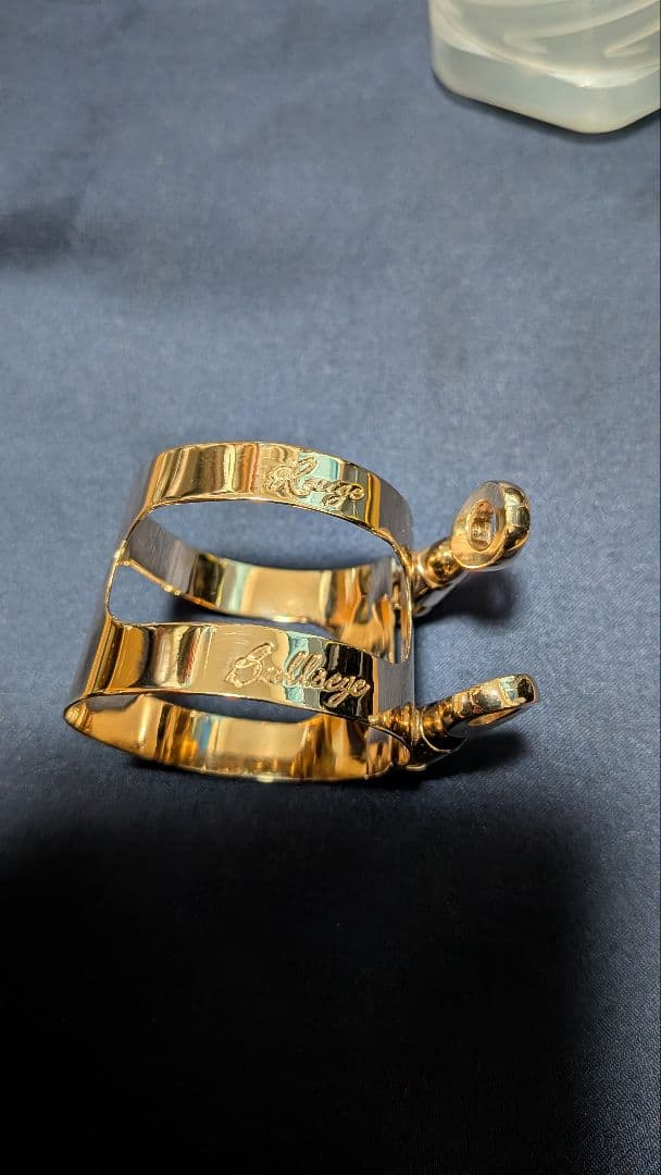 ブルズアイ ルージュEXSS PGP バスクラリネット用リガチャー 総銀製