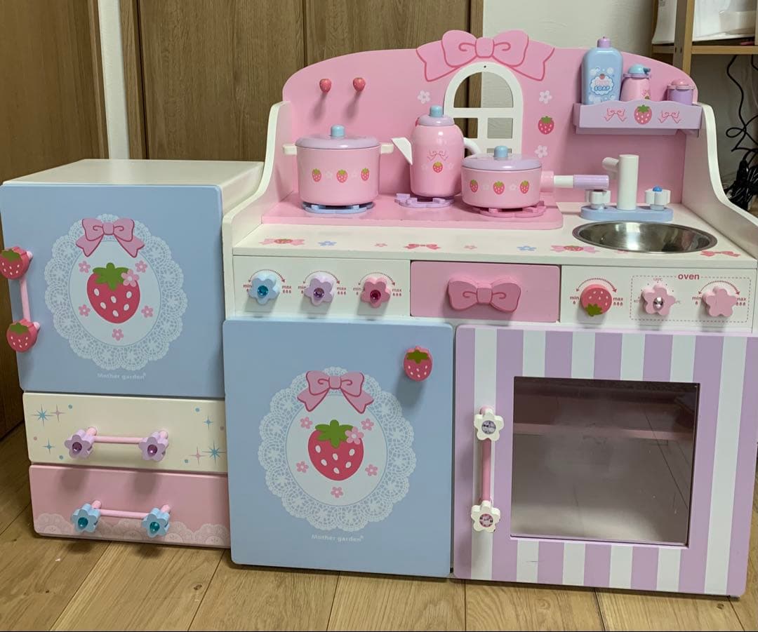 マザーガーデン キッチン　＋　冷蔵庫　セット　mother garden