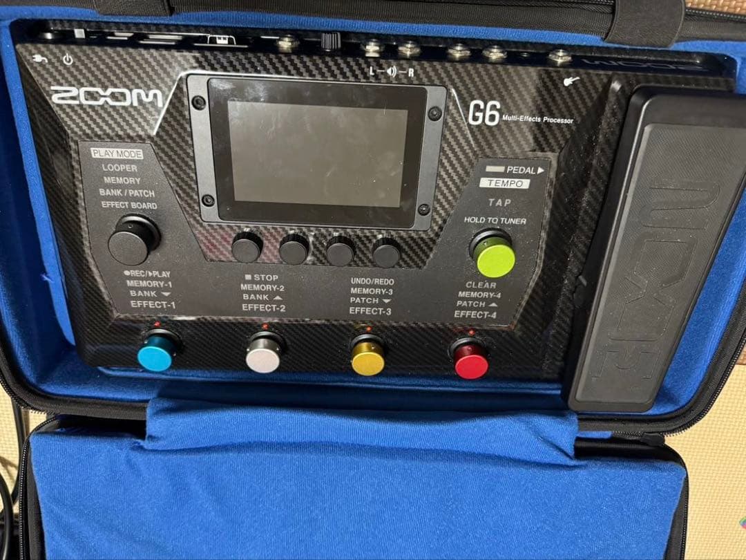 ZOOM G6 マルチエフェクター おまけの付属品多数
